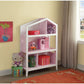 ACME Doll Cottage Bookcase, White & Pink FredCo