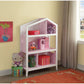 ACME Doll Cottage Bookcase, White & Pink FredCo