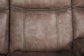 ACME Dollum Sectional Sofa , 2-Tone Chocolate Velvet FredCo