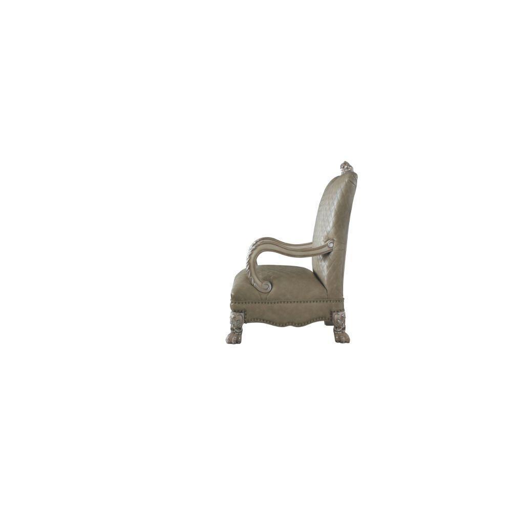 ACME Dresden Accent Chair
, Vintage Bone White & PU FredCo