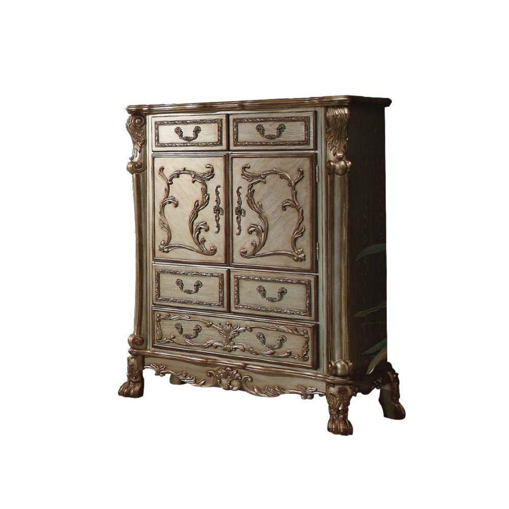 ACME Dresden Chest, Gold Patina & Bone FredCo