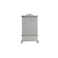 ACME Dresden Curio Cabinet, Vintage Bone White FredCo