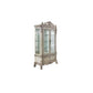 ACME Dresden Curio Cabinet, Vintage Bone White FredCo