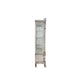 ACME Dresden Curio Cabinet, Vintage Bone White FredCo