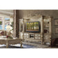 ACME Dresden Entertainment Center, Gold Patina & Bone 91330 FredCo