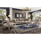 ACME Dresden Sofa, Vintage Bone White & PU FredCo