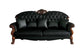 ACME Dresden Sofa w/5 Pillows, Cherry Oak & PU FredCo