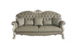 ACME Dresden Sofa w/5 Pillows, Vintage Bone White & PU FredCo