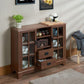 ACME Dubbs Console Table, Walnut FredCo