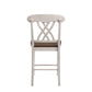 ACME Dylan Counter Height Chair (Set-2), Buttermilk & Oak FredCo