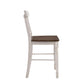 ACME Dylan Counter Height Chair (Set-2), Buttermilk & Oak FredCo