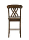 ACME Dylan Counter Height Chair (Set-2), Walnut Finish FredCo