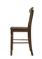 ACME Dylan Counter Height Chair (Set-2), Walnut Finish FredCo