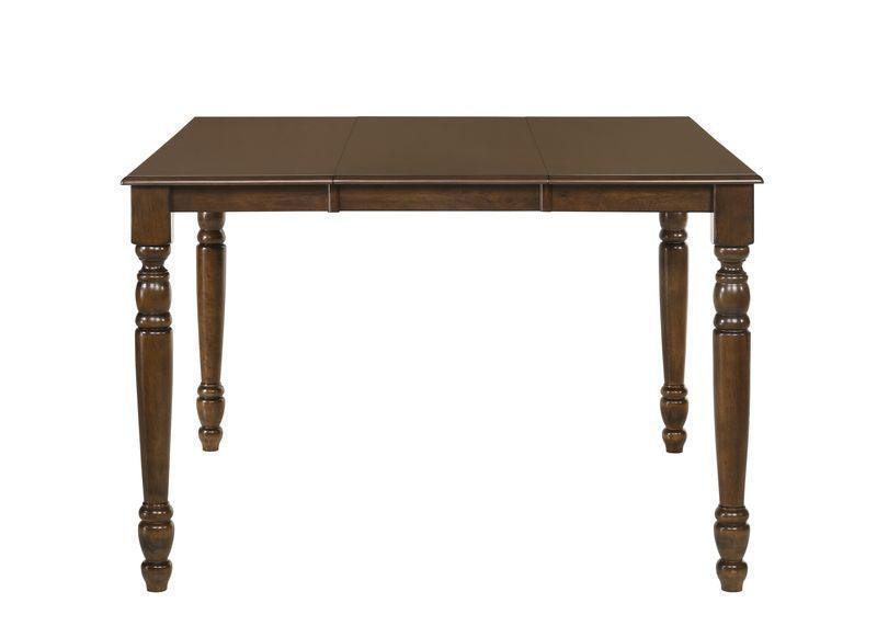 ACME Dylan Counter Height Table, Walnut Finish FredCo
