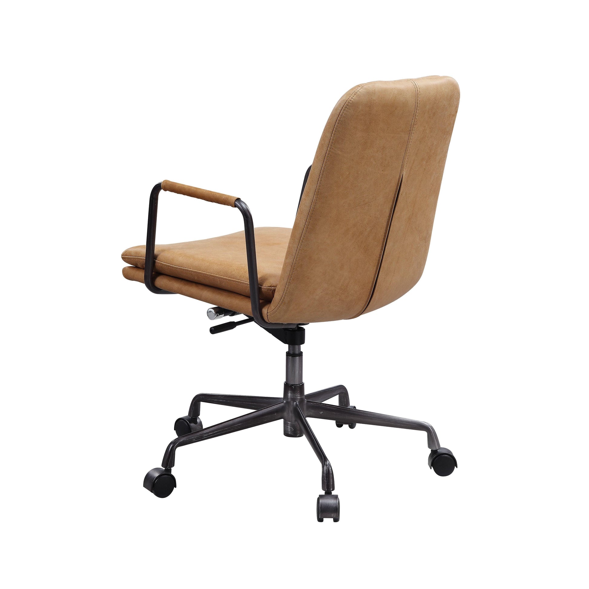 ACME Eclarn Office Chair, Rum Top Grain Leather FredCo