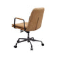 ACME Eclarn Office Chair, Rum Top Grain Leather FredCo