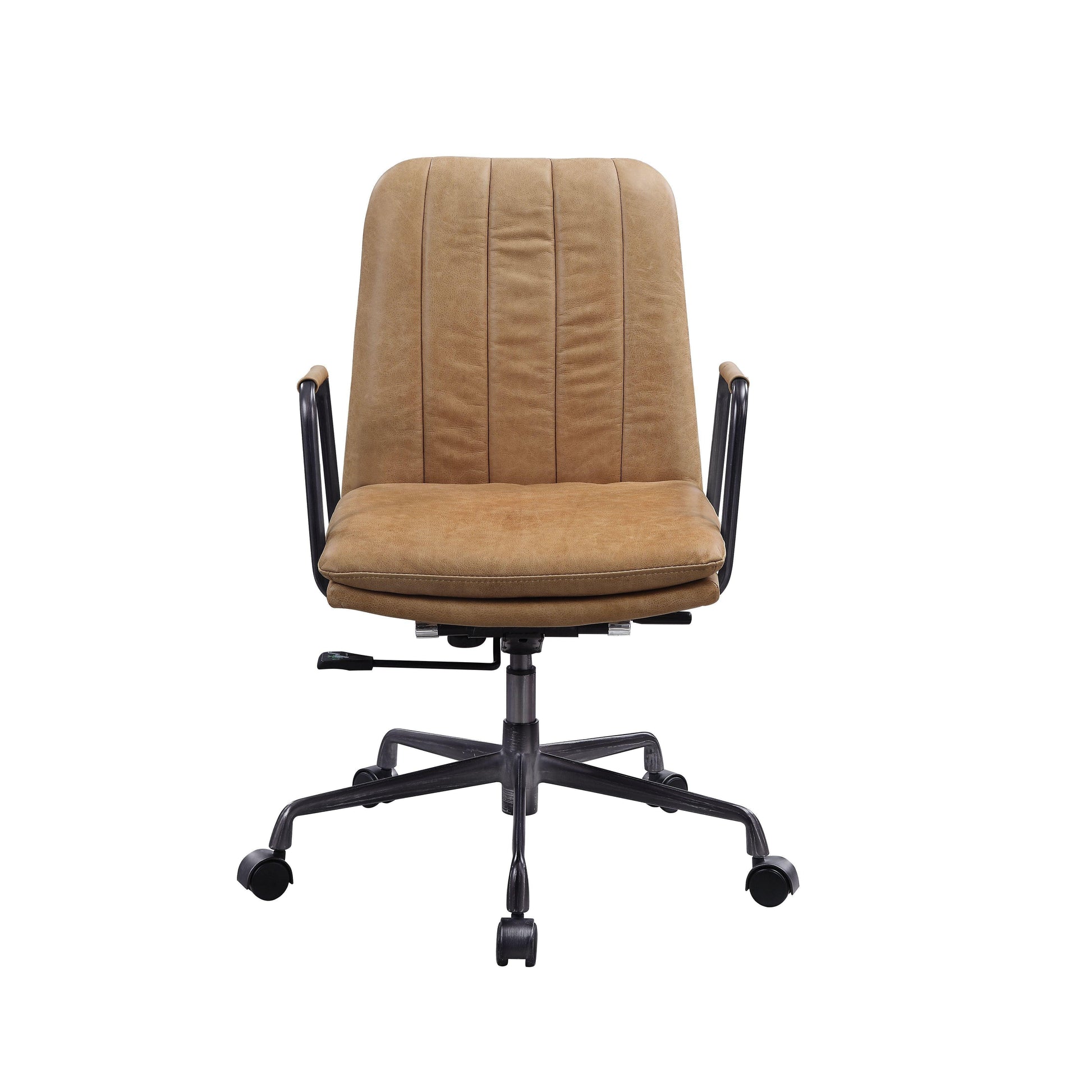 ACME Eclarn Office Chair, Rum Top Grain Leather FredCo