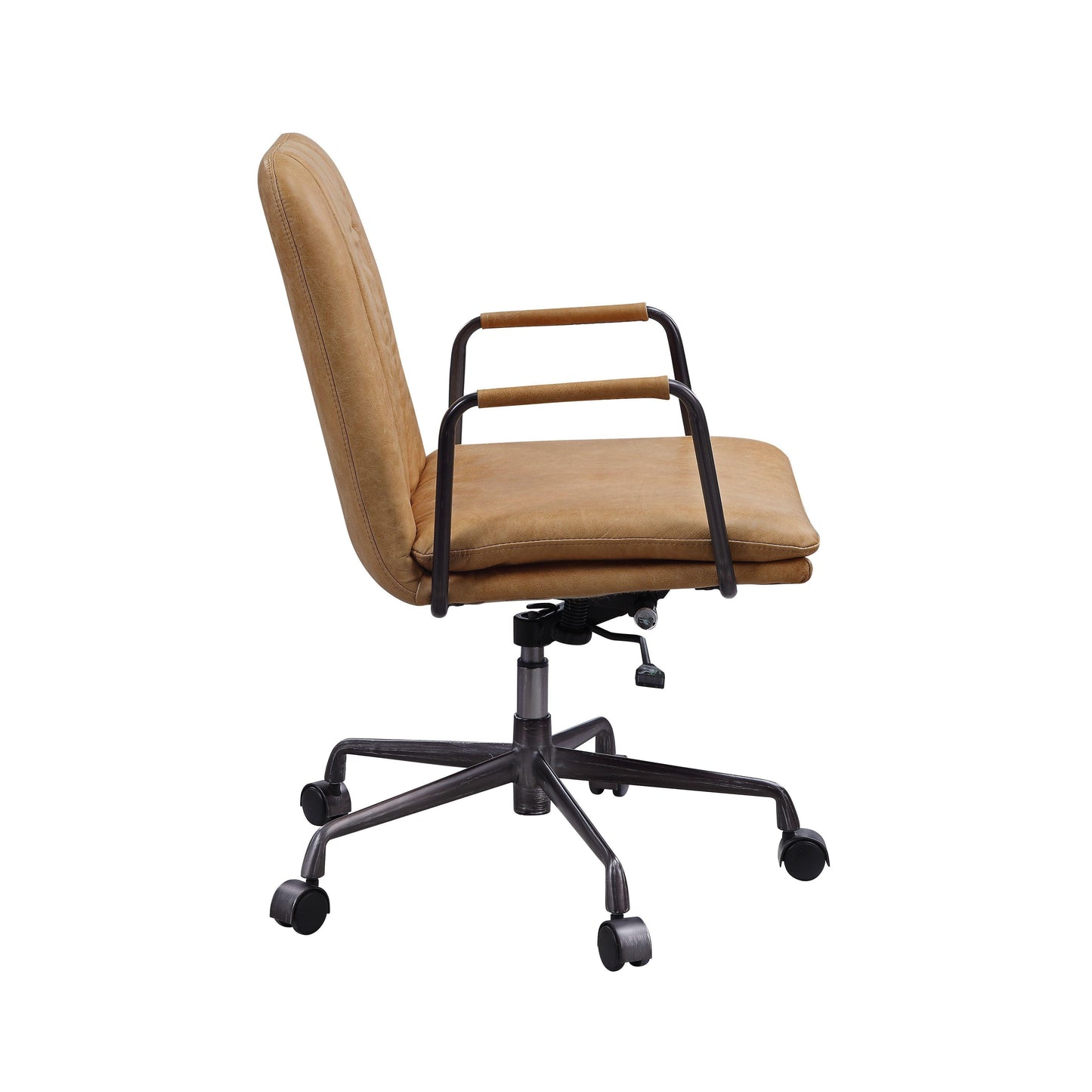 ACME Eclarn Office Chair, Rum Top Grain Leather FredCo