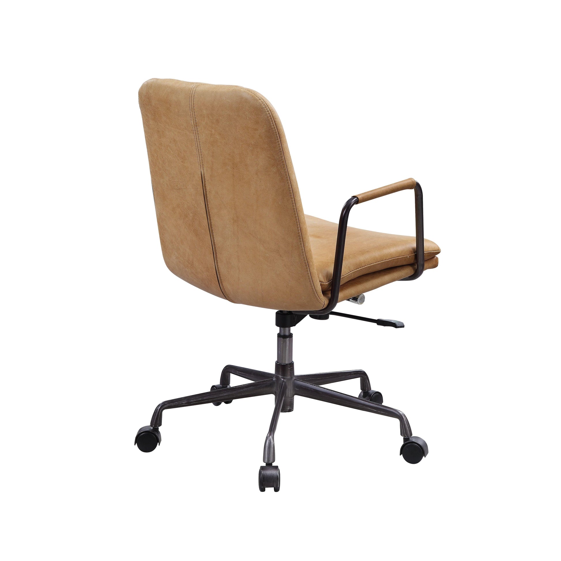 ACME Eclarn Office Chair, Rum Top Grain Leather FredCo
