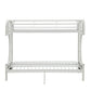 ACME Eclipse Twin XL/Queen/Futon Bunk Bed, White FredCo