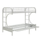 ACME Eclipse Twin XL/Queen/Futon Bunk Bed, White FredCo