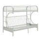 ACME Eclipse Twin XL/Queen/Futon Bunk Bed, White FredCo