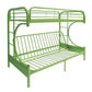 ACME Eclipse Twin/Full/Futon Bunk Bed, Green FredCo