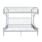 ACME Eclipse Twin/Full/Futon Bunk Bed, White FredCo