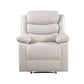 ACME Eilbra Power Recliner, Beige PU FredCo