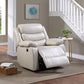ACME Eilbra Power Recliner, Beige PU FredCo