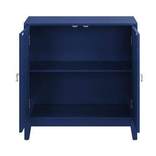 ACME Einstein Console Table, Blue Finish FredCo