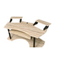ACME Eleazar Music Recording Studio Desk, Natural Oak FredCo