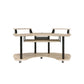 ACME Eleazar Music Recording Studio Desk, Natural Oak FredCo