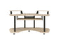ACME Eleazar Music Recording Studio Desk, Natural Oak FredCo