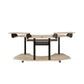 ACME Eleazar Music Recording Studio Desk, Natural Oak FredCo