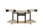 ACME Eleazar Music Recording Studio Desk, Natural Oak FredCo