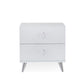 ACME Elms Accent Table, White FredCo