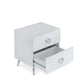 ACME Elms Accent Table, White FredCo
