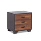 ACME Eloy Accent Table, Walnut & Espresso FredCo