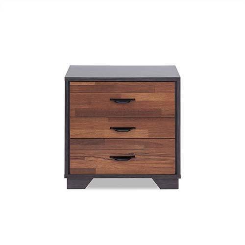 ACME Eloy Accent Table, Walnut & Espresso FredCo