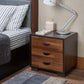 ACME Eloy Accent Table, Walnut & Espresso FredCo