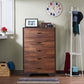 ACME Eloy Chest, Walnut & Espresso FredCo