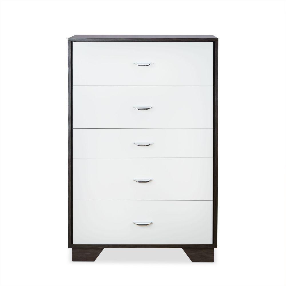 ACME Eloy Chest, White & Espresso FredCo