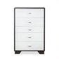 ACME Eloy Chest, White & Espresso FredCo