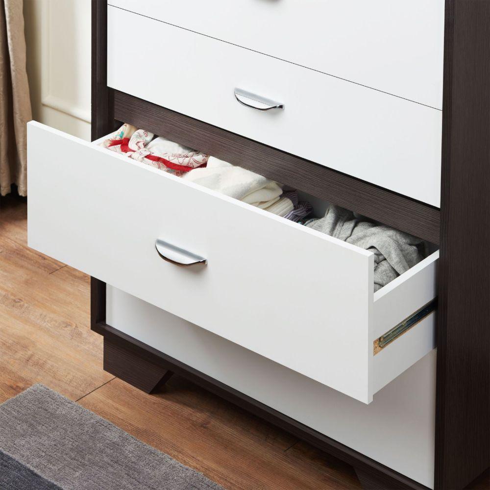 ACME Eloy Chest, White & Espresso FredCo