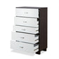 ACME Eloy Chest, White & Espresso FredCo