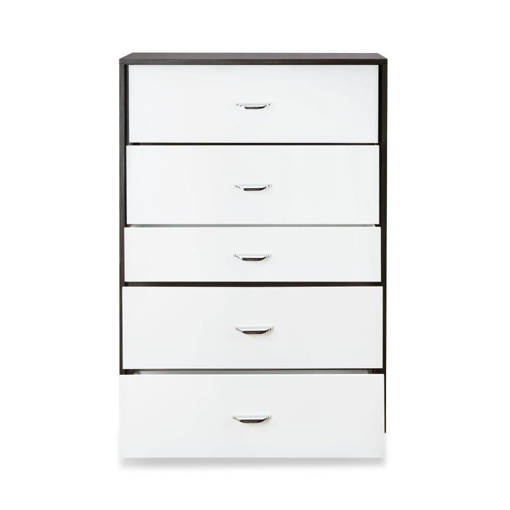 ACME Eloy Chest, White & Espresso FredCo