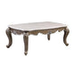ACME Elozzol Coffee Table, Marble Top & Espresso Finish FredCo
