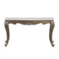 ACME Elozzol Sofa Table, Marble Top & Espresso Finish FredCo
