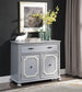 ACME Enyin Cabinet, Gray Finish FredCo